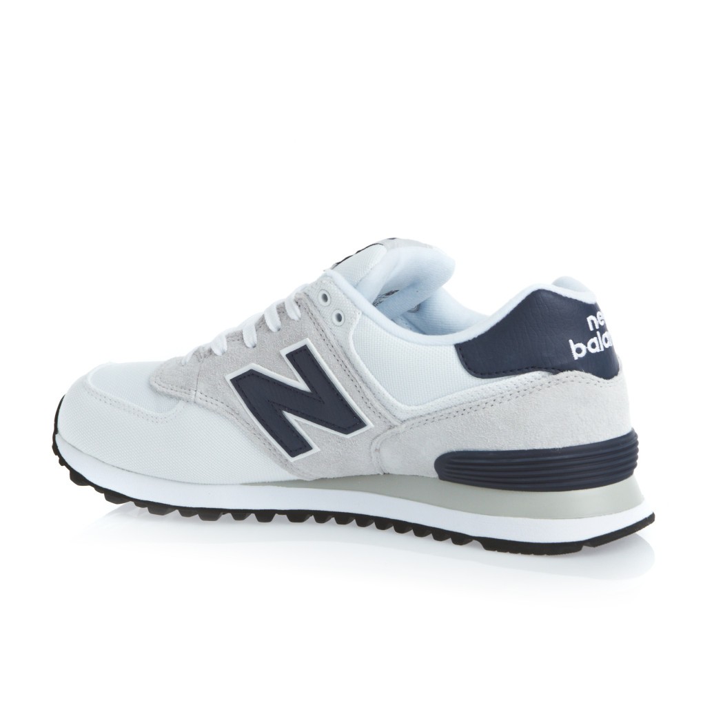 new balance 574 blanc bleu marine